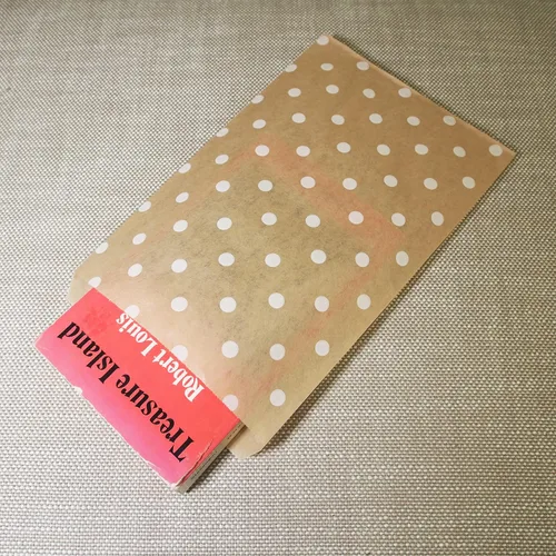 Miniatura 3 de CuteBox Bolsas de regalo de papel plano blanco con lunares (6 x 9 pulgadas) para mercancía, manualidades, recuerdos de fiesta, venta al por menor