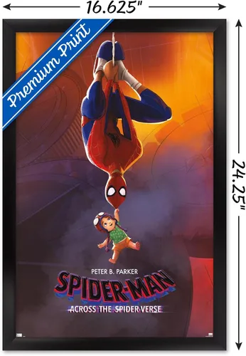 Miniatura 3 de Trends International Marvel Spider-Man: Across The Spider-Verse - Póster de Peter & Mayday Parker de una hoja, 22.4 pulgadas de largo x 14.7 Versión