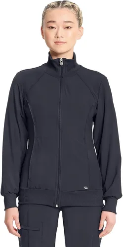Miniatura 48 de Infinity by Cherokee 2391A - Chaquetas médicas con cremallera frontal para mujer, tela elástica en 4 direcciones
