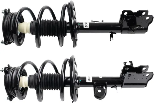 Miniatura 81 de TRQ Conjunto de Amortiguador y Resorte Delantero Cargado con Resorte Helicoidal Pre-ensamblado Compatible con Jeep Cherokee Limited AWD 14-22 Sin