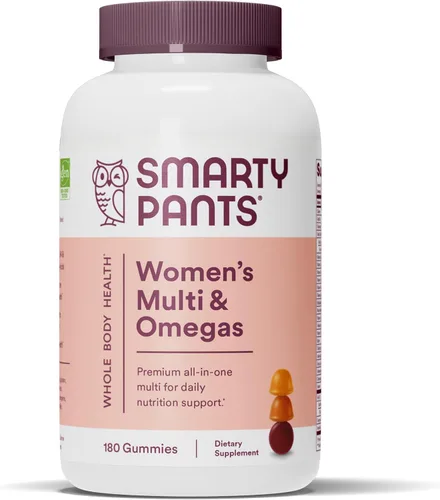 SmartyPants Multivitaminas gommicas de fórmula de mujeres, 180 cuentas (30 días de suministro) (WC180)