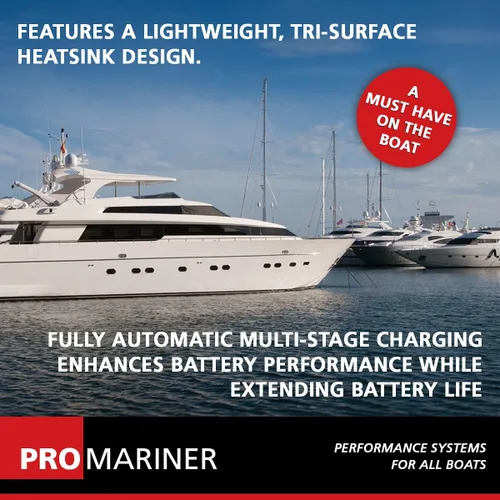 Miniatura 6 de ProMariner 44006 ProSport HD Cargador de batería marino impermeable, 6 amperios, 1 banco