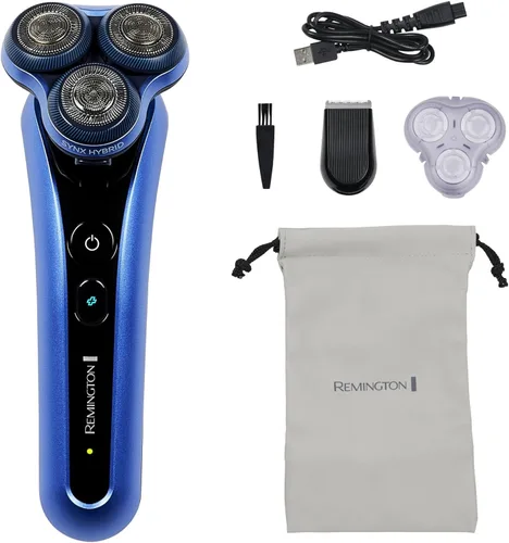 Remington Limitless X7 - Afeitadora eléctrica rotativa de papel de aluminio de rendimiento avanzado con bola pivotante para comodidad de piel