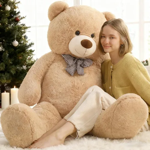 Miniatura 6 de Toys Studio - Oso de peluche gigante Misscindy para tu novia o para niños y niñas (47 pulgadas)