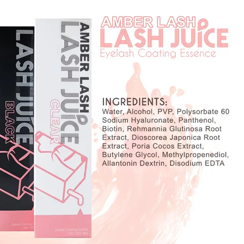 Miniatura 6 de Lash Juice de Amber Lash, sellador de revestimiento 3 en 1 para pestañas con extensiones de pestañas o permanente de levantamiento de pestañas