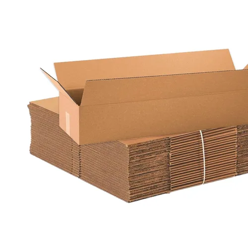 Miniatura 20 de BOX USA Cajas de envío de 8 pulgadas de largo x 4 pulgadas de ancho x 4 pulgadas de alto, paquete de 25 cajas de cartón corrugado largas