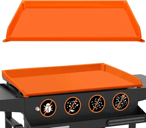 NancyL Cubierta de Plancha de Silicona de 36 Pulgadas para Blackstone, Alfombrilla de Plancha Envolvente Completa de 36" Protectora para Parrilla