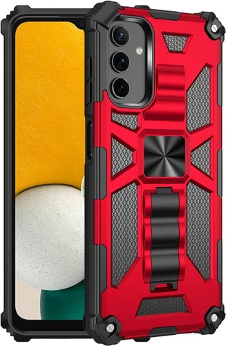 Miniatura 7 de Asuwish Funda para Samsung Galaxy A14 5G con protector de pantalla de vidrio templado y accesorios para celda, soporte protector híbrido resistente