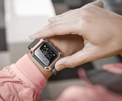 Miniatura 6 de SUPCASE Correa para Apple Watch 3/2/1 [1.654 in] (Unicorn Beetle Pro), [antiarañazos] [protector de parachoques] funda protectora deportiva Venus