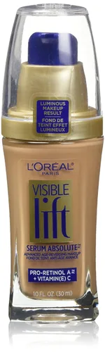 Miniatura 8 de L‘Oreal Paris, serum absoluto, levantamiento visible, antiedad, maquillaje, SP, Beige miel