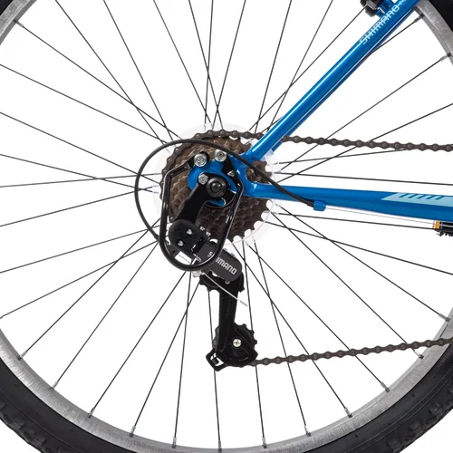 Miniatura 8 de Huffy Bicicleta de montaña Stone para hombres y mujeres, 20"/24"/26", 6 velocidades (20") o 21 velocidades, suspensión delantera o doble (varía)