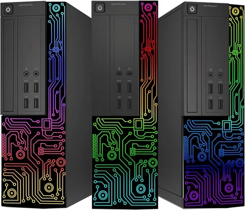 Miniatura 3 de Dell Computadora de escritorio OptiPlex RGB, Intel Core i7, 16G RAM, SSD 512G, nuevo monitor FHD de 22 pulgadas, teclado y mouse RGB, auriculares