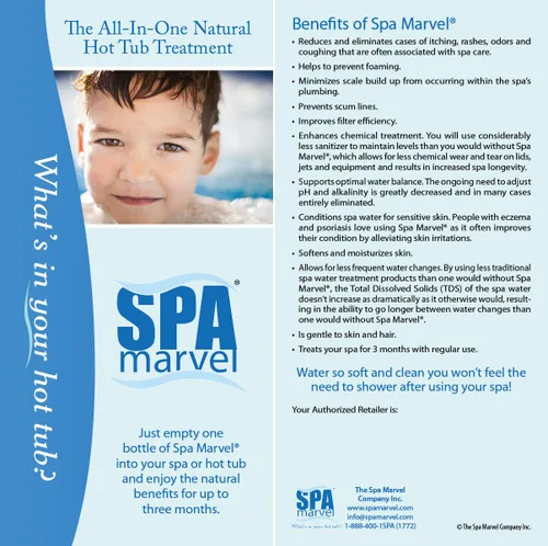 Miniatura 2 de Spa Marvel Tratamiento de agua y acondicionador 16 fl oz