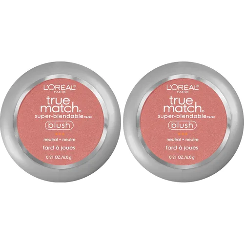 Miniatura 18 de L'Oreal Paris True Match - Rubor en polvo supermezclable, Baby Blossom C1-2, 0.21 onzas (el embalaje puede variar)