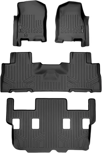 Miniatura 14 de SMARTLINER Juego de alfombrillas de primera fila compatibles con Ford Expedition 2018-2025 Ford Expedition 2018 - 2024