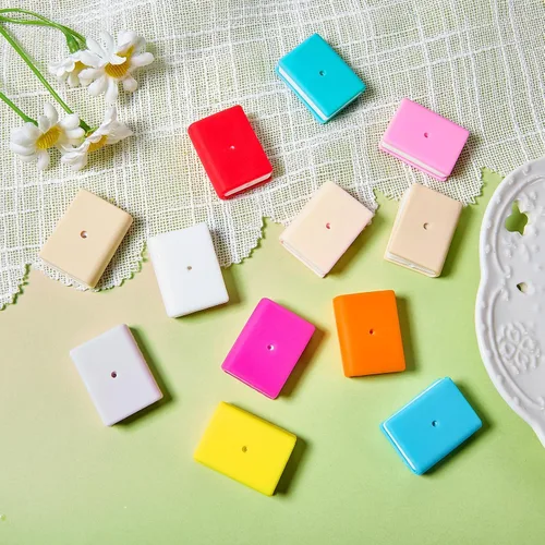 Miniatura 3 de 17 cuentas focales de silicona 3D para bolígrafos, cuentas de silicona a granel coloridas para hacer llaveros, manualidades, manualidades, joyería