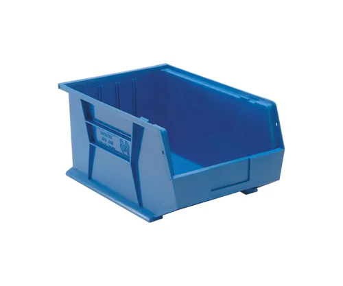 Miniatura 3 de QUANTUM STORAGE SYSTEMS K-QUS230BL-8 - Paquete de 8 contenedores de plástico apilables y colgantes, 10 x 5 x 5 pulgadas, color azul