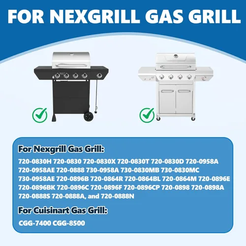 Miniatura 4 de SafBbcue Bandeja de goteo 720-0830 para Nexgrill 720-0830H 720-0783EH 720-0882A 720-0888 720-0819 720-0864 720-0896 Bandeja de goteo de grasa