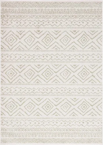 Miniatura 81 de SAFAVIEH Tulum Collection - Alfombra decorativa de 2 x 4 pies, diseño marroquí bohemio envejecido, no desprende pelusa y fácil de limpiar, ideal