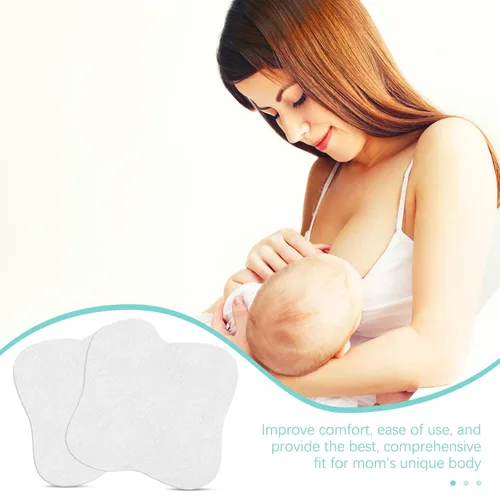 Miniatura 5 de Frienda 40 almohadillas de gel calmantes ajustables de hidrogel reutilizables, esenciales para la lactancia materna, almohadilla de lactancia