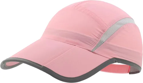 Miniatura 27 de connectyle plegable malla deportes cap con transpirable con rayas reflectantes Sun Runner Cap