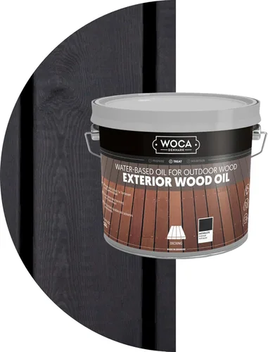 Miniatura 20 de WOCA Comprobador de aceite de madera exterior de Dinamarca, aceite penetrante a base de agua para superficies de madera al aire libre, muestra