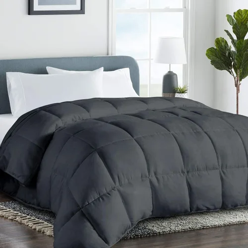 Miniatura 17 de COHOME Edredón de tamaño California King, relleno de edredón alternativo acolchado para todas las estaciones, edredón GentleSoft de hotel de lujo
