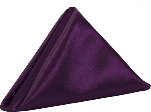 Miniatura 15 de YOUR CHAIR COVERS - Servilletas de tela de gran tamaño de satén dorado de 20 pulgadas con dobladillo – Servilletas elegantes y reutilizables