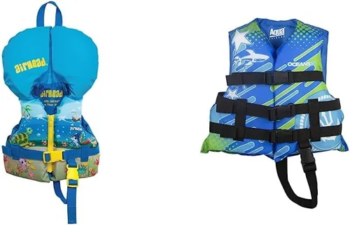 Airhead Treasure - Chaleco salvavidas aprobado por USCG y Oceans 7 USCG aprobado por USCG | Azul