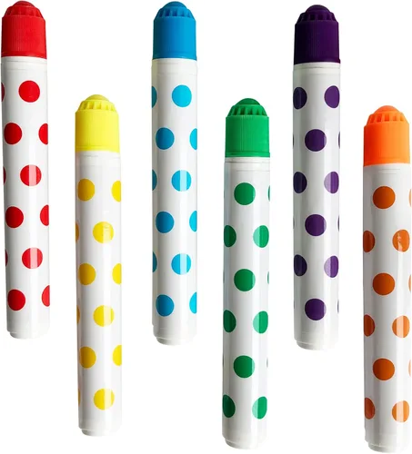 Yuanhe Bingo Daubers - Paquete de 6 en colores mixtos