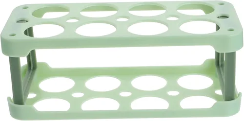 Miniatura 12 de Bandeja de cartón para huevos con tapa, contenedores para huevos para refrigerador, soporte para huevos, contenedor transparente con tapa, Negro