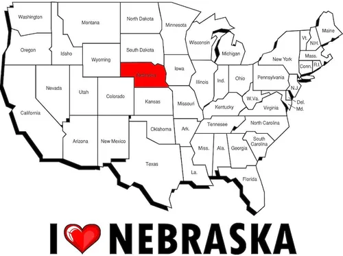 Miniatura 3 de CafePress I Love Nebraska Taza de café de cerámica de 11 oz (11.0 fl oz)