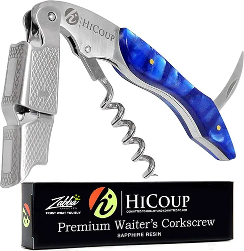 Miniatura 26 de Sacacorchos para camareros De HiCoup. Premium, todo-en-uno sacacorchos, abre botellas y cortador de lámina, Fine Ying Yang