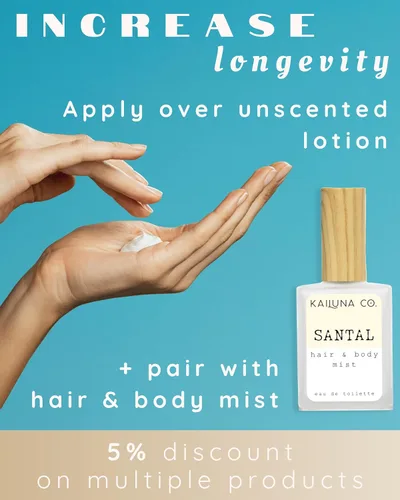 Miniatura 4 de Kailuna Co. Santal - Perfume unisex roll-on con aceite de jojoba orgánico puro, sin alcohol, Eau de Toilette, fabricado en California 33