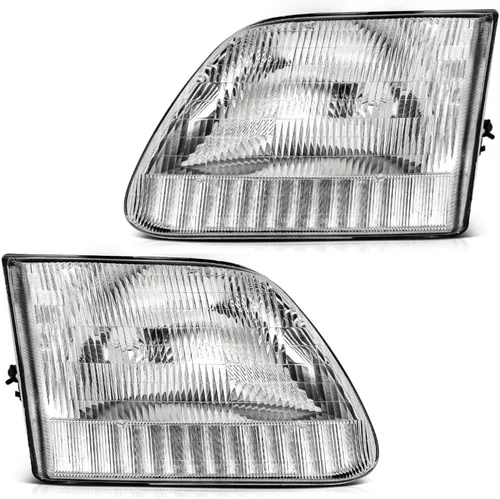 Miniatura 10 de EPIC LIGHTING Faros halógenos tipo OE compatibles con FOR.D 01-03 F-150 97-99 F-250 LIGHTNING