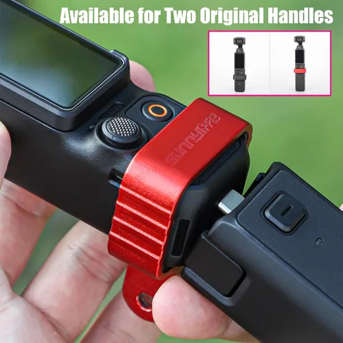 Miniatura 3 de Pocket3 Aluminum Adapter Mount for DJI Osmo Pocket 3 Camera Expansion Accessories 1/4'' Thread Connect Tripod Head Strap Bike Clamp Extension Rod