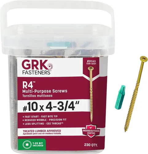 Miniatura 10 de GRK 103133#10 x TORNILLOS MULTIUSOS R4™ de 2-1/2" 80