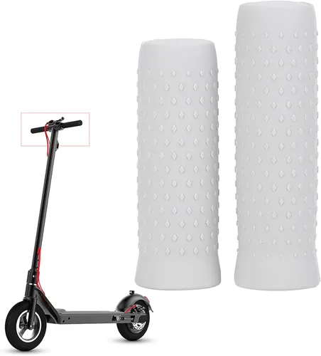 Miniatura 9 de Keenso Empuñaduras de manillar de scooter, empuñaduras eléctricas para scooter -G30, material de silicona, antideslizante y cómodo