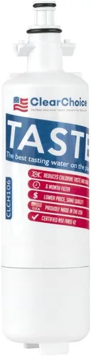 Clear Choice Filtro de sabor de repuesto para filtro LG LT700P ADQ36006101-S compatible con EFF-6032A WF700 WFC2401 WLF-01 Filtro de agua para