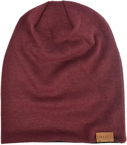 Miniatura 92 de FORBUSITE Gorro de punto largo holgado para hombre para verano e invierno, de gran