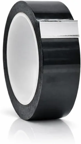 Miniatura 39 de WOD Tape MPFT2 - Cinta de película de poliéster metalizada Mylar plateada con adhesivo acrílico, 1/2 pulgada x 72 pies. Cinta plateada de espejo