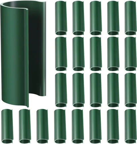 Miniatura 7 de Jetec 32 clips de tubería de PVC abrazaderas para cubierta de piscina para piscinas sobre el suelo, invernaderos, cubiertas de hileras, jardín