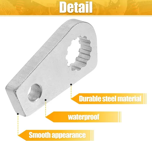 Miniatura 5 de Motoforti Palanca de palanca de cambios de acero para Polaris Sportsman 335 400 400L 1999-2000 Reemplazar 3233153 3233041