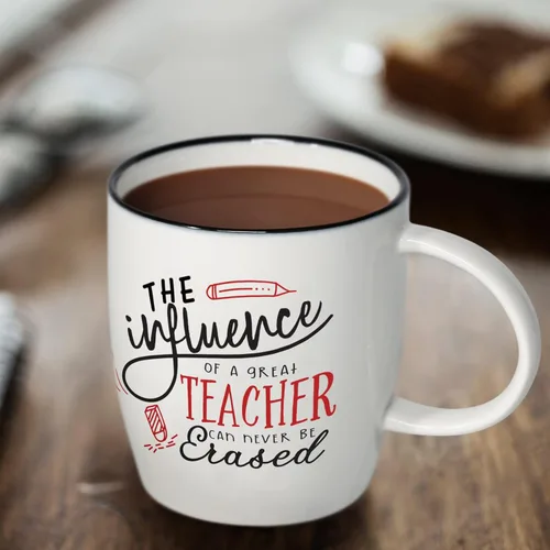 Miniatura 4 de ELEGANTPARK Regalos para Maestros para Regalos de Agradecimiento a Maestros para Mujeres Taza de Café Cumpleaños San Valentín Graduación Acción
