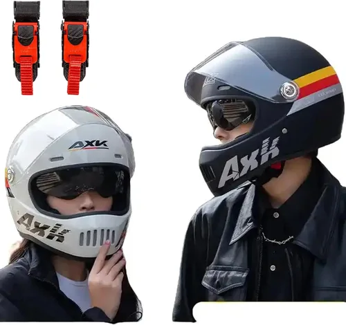 Miniatura 6 de Kit de hebilla de liberación rápida para casco, clip de velocidad de plástico, correa de barbilla de liberación rápida, botón, hebilla de tracción