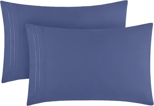 Miniatura 15 de Mellanni Fundas de almohada – Fundas de almohada lujosas, extrasuaves, refrescantes – 2 fundas de almohada de la colección Iconic – Cierre de sobre