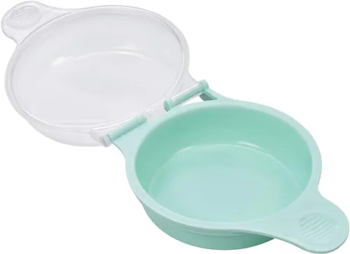 Miniatura 8 de Cocedor de huevos para microondas para sándwiches y tortillas, escalfador de huevos en microondas sin BPA, máquina para hacer huevos fritos, máquina