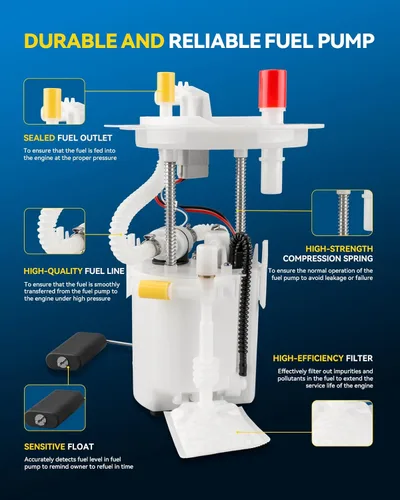 Miniatura 145 de PHILTOP FG1538 Conjunto de Bomba de Combustible Eléctrica con Unidad de Envío Compatible con Nissan Versa 1.6L Sedán/N17X 2012-2019, 2014-2019 Versa