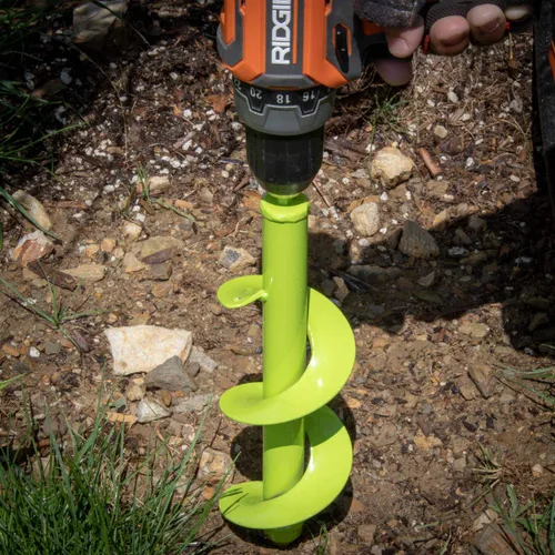 Miniatura 3 de XtremepowerUS Taladro de bulbo de flores para plantas de jardín, poste rápido de 3.5 x 12 pulgadas para maceta o excavadora de agujeros