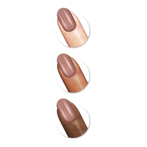 Miniatura 2 de Sally Hansen Salon Effects® Perfect Manicure, Buff & Tumble, uñas a presión, forma ovalada, pestañas adhesivas no dañinas, lima y almohadilla